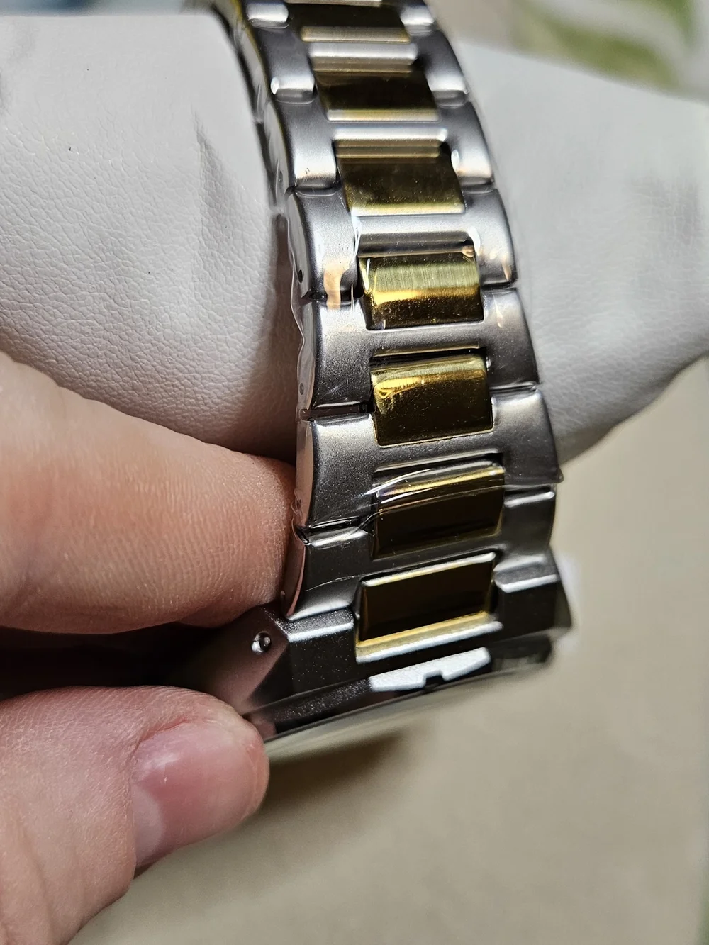 Invicta Celestial Two-Tone Silver and Gold Stainless Steel Watch with Gray Dial